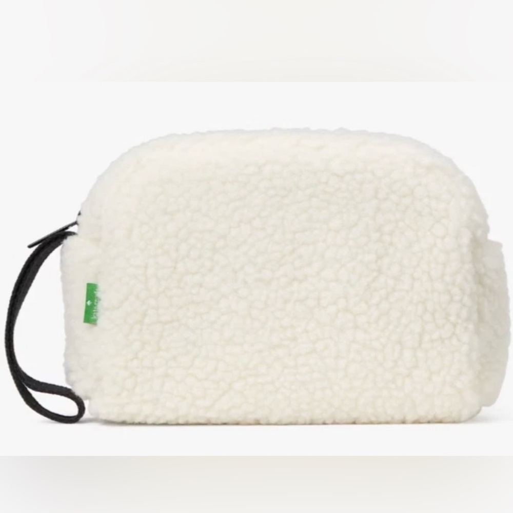 Kate Spade White Sherpa Bag